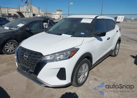 2023 Nissan Kicks S Xtronic Cvt z USA, uszkodzony, nr VIN 3N1CP5BV2PL528508